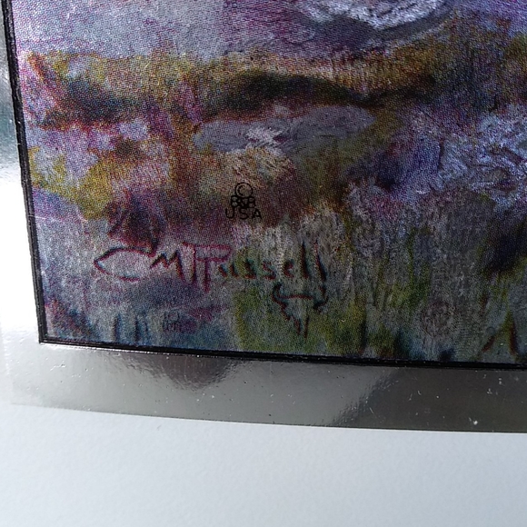 CM Russell print, "Smoking Them Out" - Picture 3 of 4